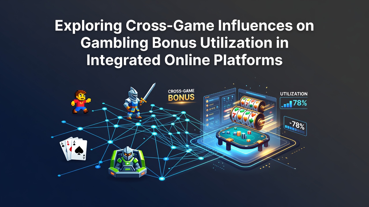 Integrated online platform interface showing multiple game categories with shared bonus indicators